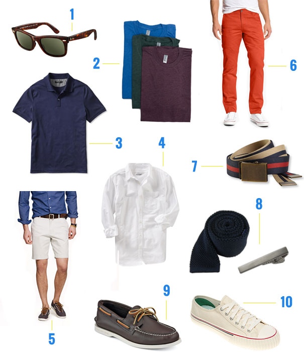 10 Summer Clothing Essentials for Men